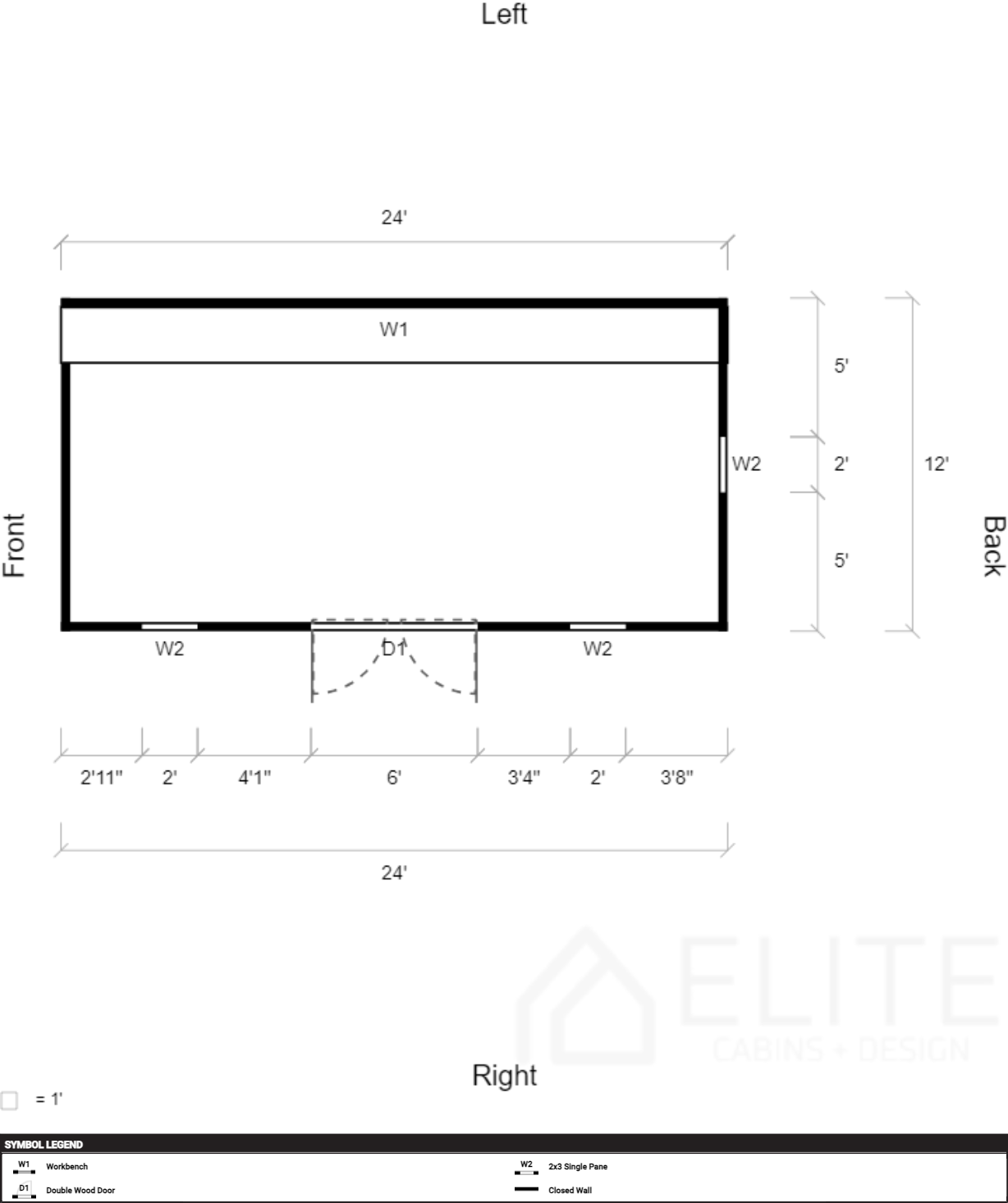 Elite Barn 12x24 - Image 2