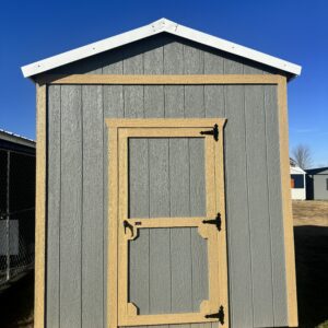 Purple/Tan Shed