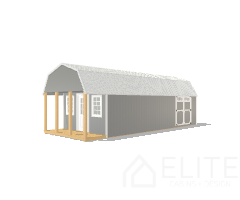 Elite Lofted Cabin 12×32