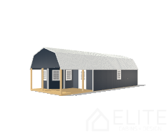 Smoky Mountain Lofted Cabin 16×40