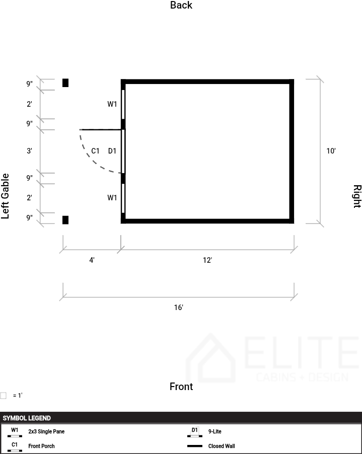 Elite Cabin 10x16 - Image 5
