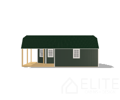 Smoky Mountain Lofted Cabin 14x28 - Image 2